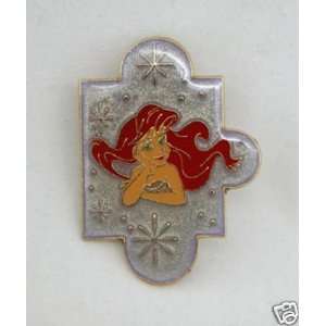  Disney/Just The Girls Puzzle Piece Ariel Pin: Everything 