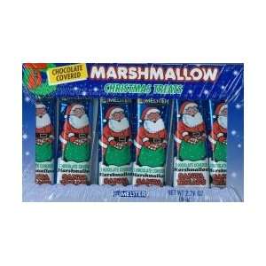 Chocolate Covered Marshmallow Santas  Grocery & Gourmet 