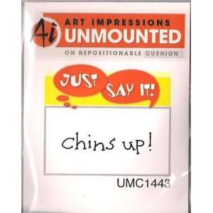  Chins Up Unmounted Cling Stamp // Art Impressions Arts 
