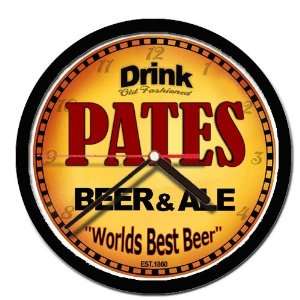  PATES beer and ale cerveza wall clock: Everything Else