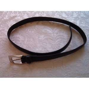  Lady PVC Belt, Black, Small 
