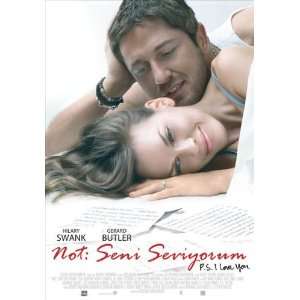  P.S. I Love You (2007) 27 x 40 Movie Poster Turkish Style 