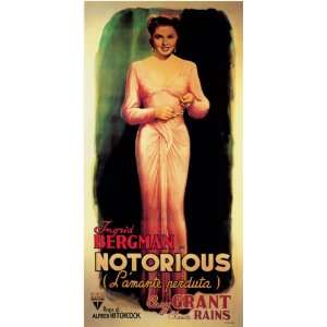 Notorious Movie Poster (11 x 17 Inches   28cm x 44cm) (1946) Italian 
