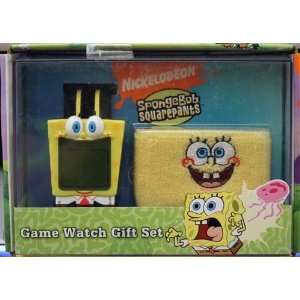  Spongebob Squarepants Game Watch Gift Set 