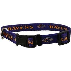  Baltimore Ravens Adjustable Dog/Cat Collar (X Small): Pet 