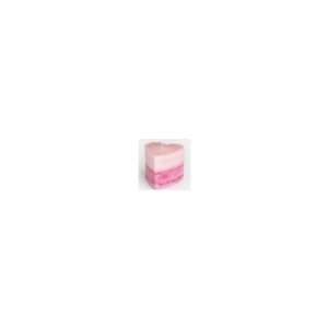  Heart Mottle Candle pink