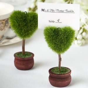  Unique Heart Design Topiary Place Card Holder: Health 