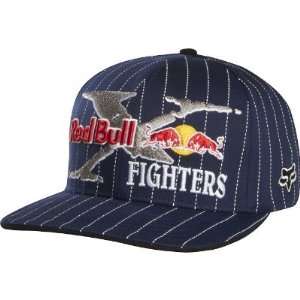  Fox Racing Red Bull X Fighters Core Flexfit [Navy]: Sports 