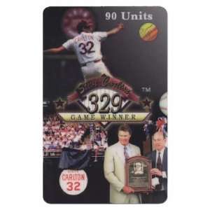   Card: 90u (Expired) Steve Carlton 329 Game Winner (Baseball) JUMBO