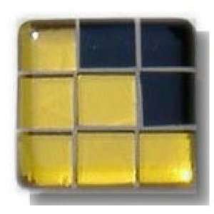  Glace Yar GYK BC80BR, Square 1 1/2 Length Glass Knob, 9 