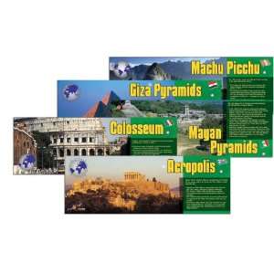  Ancient Civilization Panoramics Set of 5: Office Products