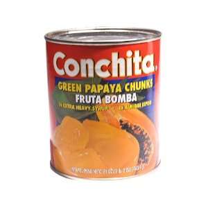 Conchita Green Papaya Chunks (Trozos de Fruta Bomba)