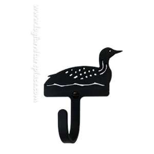  Wrought Iron Loon Wall Hook: Home & Kitchen