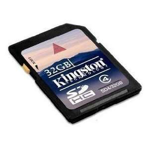  Kingston 32 Gb Class 4 Sdhc Flash Memory Card Sd4/32gb 