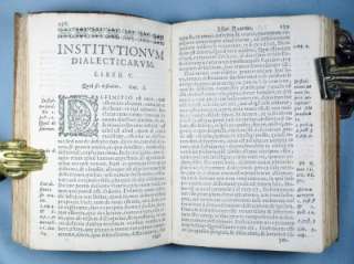 1611 SCARCE EDITION OF FONSECAS EXPLANATION ON ARISTOTLES LOGIC AND 