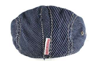 True Religion Jeans Driver CAP DENIM IVY hat pinstripe TR1305  
