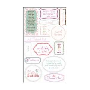  Making Memories Pitter Patter Sophie Clear Stickers Quotes 