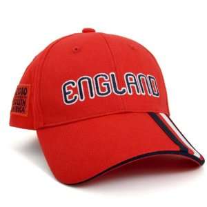  England adidas 3 Stripe Mens Adjustable Hat Sports 