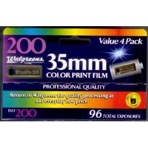   Exposure 35mm Color Print Film ISO 200 Speed AP70/C 41