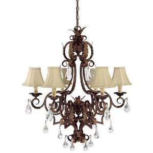  Capital Lighting Chandeliers 3696 6 Light Chandelier 