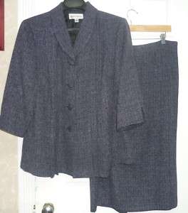 Danny and Nicole womans 2 piece Skirt Suit Reg and Plus sizes; 14 