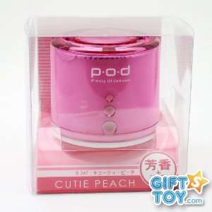  POD Japanese Air Freshener (Cute Peach): Automotive