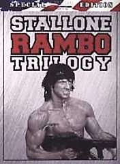 Rambo Trilogy DVD, 2002, 6 Disc Set, Special Edition Sensormatic 