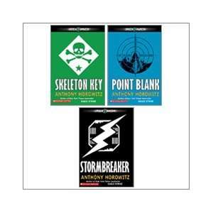   Trio   Point Blank, Skeleton Key, Stormbreaker (Alex Rider) Books