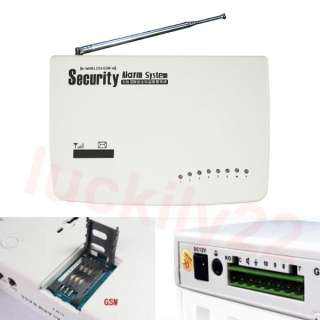 2011 Sistemas de alarma inalámbricos de seguridad GSM de hogar 