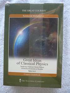 Teaching Co Great Course: GREAT IDEAS OF CLASSICAL PHYSICS DVDs Brand 