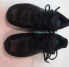 New Balance 587 Black Faux Leather And Suede Mens Casual Shoes Size 