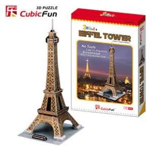  3D miniature of Eiffel Tower Puzzle Toys & Games