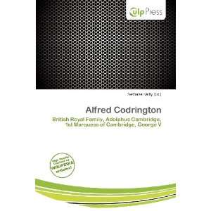  Alfred Codrington (9786200707048) Nethanel Willy Books