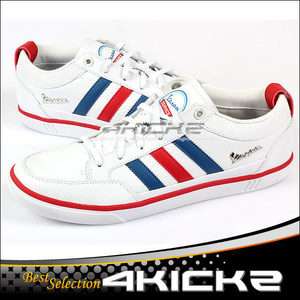 Adidas Vespa PK LO Low White/Blue/Red 2011 Casual Sports Heritage 