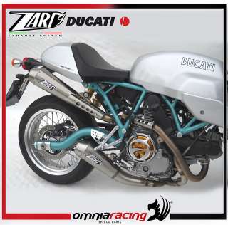 Zard Steel Racing Full Exhaust System Ducati Sport Classic 1000 / Paul 