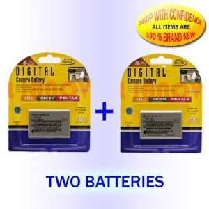  TWO PACK 3HR BATTERY PACK D L18 FOR PENTAX OPTIO X SV S5I 
