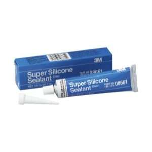 3M SUPER SILICONE CLEAR SEALANT TUBE:  Industrial 