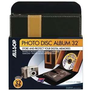  Allsop 28769 Photo Disc Album [brown Faux Leather 