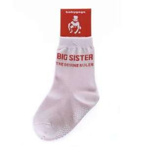  Big Sister Divine Ruler Cotton Toddler Socks 2 3Y Baby