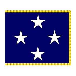  3 ft. x 4 ft. US Navy 4 Star Admiral Flag for Parades 
