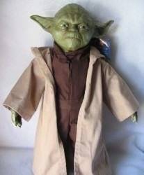   Large Bendable Yoda 18 Inch Latex Plush Doll Explore similar items