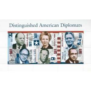   American Diplomats   Sheet US Postage Stamps 4076 