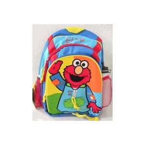   : Sesame Street Elmo Backpack   Zip Me School Book Bag: Toys & Games