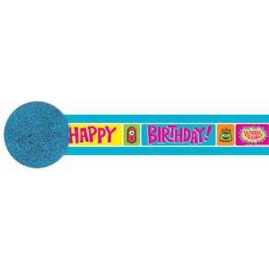  Lets Party By Amscan Yo Gabba Gabba Crepe Paper 