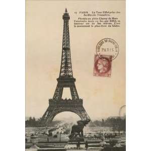  Wild Apple Portfolio 24W by 36H  Paris 1900 CANVAS 