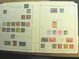 BOSNIA COLLECTION ON SCOTT INTERNATIONAL PAGES  