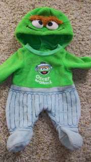 2006 WATERBABIES OSCAR THE GROUCH OUTFIT FOR 13 DOLL  