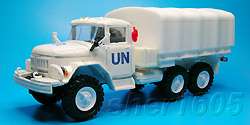 ZIL 131 UN White Military Truck Model Scale 1:43  