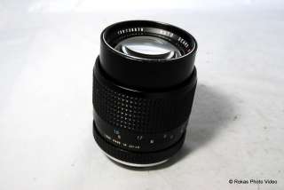 Pentax  135mm f2.8 lens PK manual focus M  