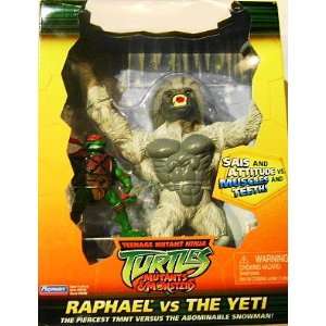    Teenage Mutant Ninja Turtles Raphael VS The Yeti: Toys & Games